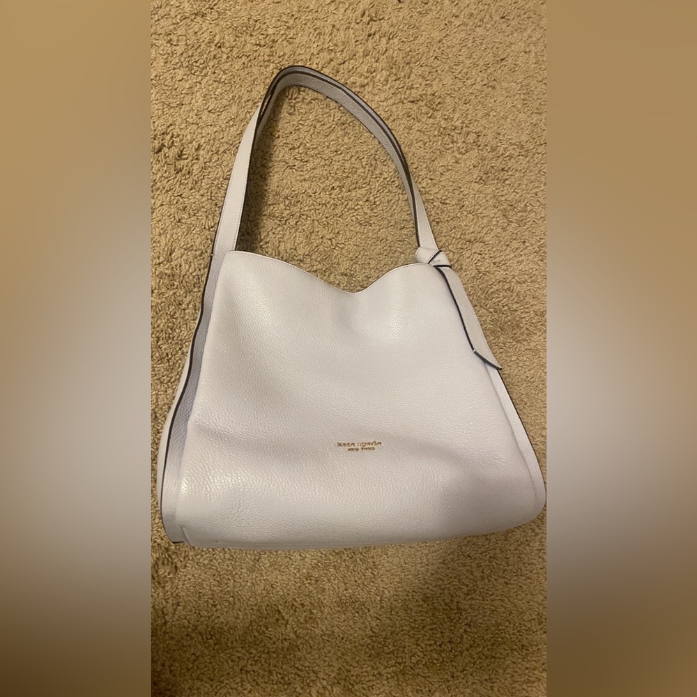 Kate spade purse, light blue, only used 1 time, very good condition